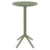 SKY OLIVE GREEN BAR Φ60Χ108εκ.ΠΤΥΣ/ΝΟ ΤΡΑΠ. ΠΟΛ/ΝΙΟΥ - ΤΡΑΠΕΖΙΑ ΕΞ. ΧΩΡΟΥ στο Milonadakis.gr