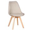 Καρέκλα Τραπεζαρίας Ξύλινη 4τμχ Bianca S Beige Ύφασμα 50x55x83.5εκ. - ΚΑΡΕΚΛΕΣ - ΠΟΛΥΘΡΟΝΕΣ ΕΣ. στο Milonadakis.gr
