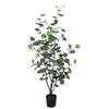 Διακοσμητικό φυτό Eucalyptus σε γλάστρα Inart πράσινο pp Υ120εκ - ΤΕΧΝΗΤΑ ΦΥΤΑ στο Milonadakis.gr