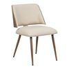 Καρέκλα Ubane pakoworld μπεζ pu-πόδι καρυδί μέταλλο 53x62.5x85εκ - ΚΑΡΕΚΛΕΣ - ΠΟΛΥΘΡΟΝΕΣ ΕΣ. στο Milonadakis.gr