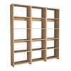 Βιβλιοθήκη Rabuku pakoworld σε oak  απόχρωση 146x22x123εκ - ΒΙΒΛΙΟΘΗΚΕΣ στο Milonadakis.gr