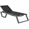 RIO ΞΑΠΛΩΣΤΡΑ DARK GREY/BLACK ΠΟΛ/ΝΙΟΥ 187X69X33εκ. - ΞΑΠΛΩΣΤΡΕΣ στο Milonadakis.gr