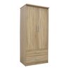 Ντουλάπα ρούχων δίφυλλη OLYMPUS pakoworld σε φυσική απόχρωση 81x57x183εκ - ΝΤΟΥΛΑΠΕΣ στο Milonadakis.gr