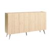 Μπουφές Kudro pakoworld σε oak απόχρωση 180x43x100εκ - ΜΠΟΥΦΕΔΕΣ-ΚΟΝΣΟΛΕΣ στο Milonadakis.gr