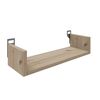 Ραφιέρα τοίχου Derva pakoworld σε oak απόχρωση 45x15x10cm - ΡΑΦΙΑ ΤΟΙΧΟΥ στο Milonadakis.gr