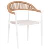 ΠΟΛΥΘΡΟΝΑ BERG HM6284.01 ΑΛΟΥΜΙΝΙΟ & TEXTILENE ΛΕΥΚΟ--P.E.TWISTED RATTAN 55x56x79Υεκ - ΚΑΡΕΚΛΕΣ - ΠΟΛΥΘΡΟΝΕΣ στο Milonadakis.gr