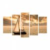 ΠΙΝΑΚΑΣ ΠΕΝΤΑΠΤΥΧΟ MDF SUNSET SAILING HM7206.01 100X0,3X60 εκ. - ΠΙΝΑΚΕΣ στο Milonadakis.gr