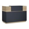 Γραφείο reception Lotus pakoworld σε χρώμα φυσικό - ανθρακί 180x70x110εκ - ΓΡΑΦΕΙΑ στο Milonadakis.gr