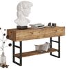 Κονσόλα Vien pakoworld oak-μαύρο 139x43x75,5εκ - ΣΥΡΤΑΡΙΕΡΕΣ - ΤΟΥΑΛΕΤΕΣ στο Milonadakis.gr