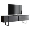 Έπιπλο τηλεόρασης PWF-0626 pakoworld χρώμα ανθρακί-μάυρο 180x30x50εκ - ΕΠΙΠΛΑ ΤΗΛΕΟΡΑΣΗΣ στο Milonadakis.gr