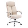 Καρέκλα γραφείου διευθυντή Venza pakoworld pu σε μπεζ απόχρωση 70x65x117-124εκ - ΚΑΡΕΚΛΕΣ ΓΡΑΦΕΙΟΥ στο Milonadakis.gr