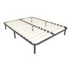 Σομιές μεταλλικός Amaso pakoworld σε μαύρη απόχρωση 160x200x28εκ - ΚΡΕΒΑΤΙΑ στο Milonadakis.gr