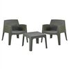 ΣΕΤ LOUNGE 3ΤΜΧ SLEEK HM21274.05 DARK OLIVE GREEN ΠΟΛΥΠΡΟΠΥΛΕΝΙΟ - ΣΕΤ ΣΑΛΟΝΙΑ στο Milonadakis.gr