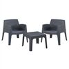 ΣΕΤ LOUNGE 3ΤΜΧ SLEEK HM21274.10 ΓΚΡΙ ΠΟΛΥΠΡΟΠΥΛΕΝΙΟ - ΣΕΤ ΣΑΛΟΝΙΑ στο Milonadakis.gr
