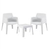 ΣΕΤ LOUNGE ΠΟΛΥΠΡΟΠΥΛΕΝΙΟΥ SLEEK HM21267.01 ΤΡΑΠΕΖΑΚΙ & 2 ΠΟΛΥΘΡΟΝΕΣ-ΛΕΥΚΟ - ΣΕΤ ΣΑΛΟΝΙΑ στο Milonadakis.gr
