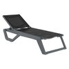 RIO PRO ΞΑΠΛΩΣΤΡΑ DARK GREY/BLACK ΠΟΛ/ΝΙΟΥ 190X70X33εκ. - ΞΑΠΛΩΣΤΡΕΣ στο Milonadakis.gr