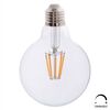 ΛΑΜΠΤΗΡΑΣ GLOBO LED FILAMENT 8W E27 3000K ΔΙΑΦΑΝΟΣ DIMMABLE HM4050.01 - ΦΩΤΙΣΜΟΣ ΟΙΚΟΝΟΜΙΑΣ στο Milonadakis.gr