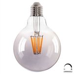 ΛΑΜΠΤΗΡΑΣ GLOBO LED FILAMENT 8W E27 3000K ΦΙΜΕ DIMMABLE HM4050.03 - ΦΩΤΙΣΜΟΣ ΟΙΚΟΝΟΜΙΑΣ στο Milonadakis.gr