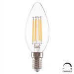 ΛΑΜΠΤΗΡΑΣ LED FILAMENT 4W E14 3000K ΔΙΑΦΑΝΟΣ DIMMABLE HM4048.01 - ΦΩΤΙΣΜΟΣ ΟΙΚΟΝΟΜΙΑΣ στο Milonadakis.gr