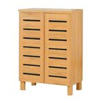 ΠΑΠΟΥΤΣΟΘΗΚΗ 60Χ33Χ87εκ. ΦΥΣΙΚΟ/2 ΠΟΡΤΕΣ/3 ΡΑΦΙΑ - ΝΤΟΥΛΑΠΙΑ - ΠΑΠΟΥΤΣΟΘΗΚΕΣ στο Milonadakis.gr