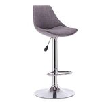 Σκαμπό Μπάρ 2τμχ Bar88 Grey Ύφασμα 38x46x105εκ. - ΣΚΑΜΠΟ ΜΠΑΡ στο Milonadakis.gr