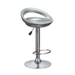 Σκαμπό Μπάρ 2τμχ Bar18 Ασημί Abs 46x39x97εκ. - ΣΚΑΜΠΟ ΜΠΑΡ στο Milonadakis.gr