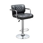 BAR83 ΜΑΥΡΟ PU(Σ2)ΣΚΑΜΠΟ ΜΕ ΑΜΟΡΤΙΣΕΡ 51Χ51Χ110εκ. - ΣΚΑΜΠΟ ΜΠΑΡ στο Milonadakis.gr