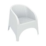 ARUBA WHITE ΠΟΛΥΘΡΟΝΑ ΠΟΛ/ΝΙΟΥ 74X75X80εκ. - ΚΑΡΕΚΛΕΣ - ΠΟΛΥΘΡΟΝΕΣ στο Milonadakis.gr