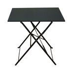 ALMA 50Χ70Χ75εκ. ΜΑΥΡΟ ΤΡΑΠΕΖΙ ΜΕΤΑΛΛΙΚΟ ΠΤΥΣ/ΝΟ - ΤΡΑΠΕΖΙΑ ΕΞ. ΧΩΡΟΥ στο Milonadakis.gr