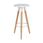 LOFT ΣΚΑΜΠΟ ΛΕΥΚΟ ΧΩΡΙΣ ΠΛΑΤΗ 77XΦ37εκ. - ΣΚΑΜΠΟ ΜΠΑΡ στο Milonadakis.gr