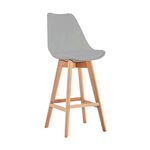 LOGAN ΓΚΡΙ ΣΚΑΜΠΟ 47Χ56Χ71-105εκ. - ΣΚΑΜΠΟ ΜΠΑΡ στο Milonadakis.gr