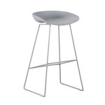 LETO GREY PP ΣΚΑΜΠΟ ΜΕΤΑΛΛΙΚΟ 46X44X75-84εκ. - ΣΚΑΜΠΟ ΜΠΑΡ στο Milonadakis.gr