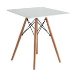 RANDY OFF WHITE 70X70Χ72εκ. ΤΡΑΠΕΖΙ ΞYΛO/MDF - ΤΡΑΠΕΖΙΑ ΚΟΥΖΙΝΑΣ στο Milonadakis.gr