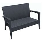 MIAMI DARK GREY ΚΑΝΑΠΕΣ 128Χ77Χ89εκ. ΠΟΛ/ΝΙΟΥ - ΚΑΝΑΠΕΔΕΣ στο Milonadakis.gr