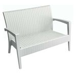 MIAMI WHITE ΚΑΝΑΠΕΣ 128Χ77Χ89εκ. ΠΟΛ/ΝΙΟΥ - ΚΑΝΑΠΕΔΕΣ στο Milonadakis.gr