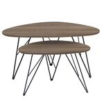 NANCY ΚΑΡΥΔΙ MDF ΣΕΤ 2 ΤΡΑΠΕΖΑΚΙΑ 90X60X45-60X40X39εκ. - ΤΡΑΠΕΖΑΚΙΑ ΣΑΛΟΝΙΟΥ στο Milonadakis.gr