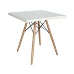 RANDY WERZALIT 80X80Χ73εκ.ΛΕΥΚΟ - ΤΡΑΠΕΖΙΑ ΚΟΥΖΙΝΑΣ στο Milonadakis.gr