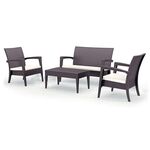 MIAMI ΣΕΤ BROWN 2ΠΟ+1ΚΑ+ΤΡΑΠ.92Χ53εκ.+ΜΑΞ. ΠΟΛ/ΝΙΟΥ - ΣΕΤ ΣΑΛΟΝΙΑ στο Milonadakis.gr