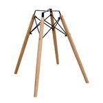 RANDY ΒΑΣΗ ΤΡΑΠΕΖΙΟΥ ΞΥΛΟ-ΜΕΤΑΛΛΟ 53Χ53Χ71εκ. - ΒΑΣΕΙΣ ΤΡΑΠΕΖΙΩΝ στο Milonadakis.gr