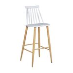 MIRELLA ΣΚΑΜΠΟ ΛΕΥΚΟ ΡΡ/ΜΕΤΑΛΛΙΚΟ 45X50X107εκ. - ΣΚΑΜΠΟ ΜΠΑΡ στο Milonadakis.gr