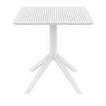 SKY WHITE 70X70X74εκ. ΤΡΑΠΕΖΙ ΠΟΛ/ΝΙΟΥ - ΤΡΑΠΕΖΙΑ ΕΞ. ΧΩΡΟΥ στο Milonadakis.gr