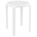 TOM 45εκ. ΣΚΑΜΠΟ WHITE ΠΟΛ/ΝΙΟΥ 34X34X45εκ. - ΣΚΑΜΠΩ στο Milonadakis.gr