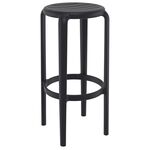 TOM 75εκ. ΣΚΑΜΠΟ BLACK ΠΟΛ/ΝΙΟΥ 36X36X75εκ. - ΣΚΑΜΠΩ στο Milonadakis.gr