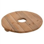 ΤΡΑΠΕΖΑΚΙ ΟΜΠΡΕΛΑΣ Φ40 ΞΥΛΟ ΠΕΥΚΟΥ ΜΕ ΥΠΟΣΤΗΡΙΓΜΑΤΑ HM6108 - ΤΡΑΠΕΖΙΑ ΕΞ. ΧΩΡΟΥ στο Milonadakis.gr