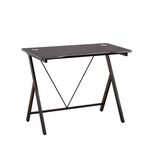 ΓΡΑΦΕΙΟ 100X50X75εκ.ΜΑΥΡΟ MDF/ΜΑΥΡΟ ΜΕΤΑΛΛΙΚΟ - ΓΡΑΦΕΙΑ στο Milonadakis.gr