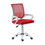 A1850 SW ΛΕΥΚΟ/ΚΟΚΚΙΝΟ MESH ΠΟΛΥΘΡΟΝΑ ΓΡΑΦΕΙΟΥ 62Χ52Χ43-84/50-93εκ. - ΚΑΡΕΚΛΕΣ ΓΡΑΦΕΙΟΥ στο Milonadakis.gr