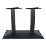 LIMA 70Χ40Χ72εκ.(Π/Ρ)ΜΑΚΡ/ΝΗ ΒΑΣΗ ΜΕΤΑΛΛΙΚΗ ΜΕ ΡΕΓ/ΡΟΥΣ ΜΑΥΡΗ - ΒΑΣΕΙΣ ΤΡΑΠΕΖΙΩΝ στο Milonadakis.gr