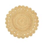 Χαλί Voni Inart φυσικό γιούτα120x120x1εκ - ΧΑΛΙΑ στο Milonadakis.gr