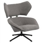 ΠΟΛΥΘΡΟΝΑ ΠΕΡΙΣΤΡΕΦΟΜΕΝΗ BRYLL HM9597.01 ΓΚΡΙ ΜΠΟΥΚΛΕ-ΜΑΥΡΗ ΒΑΣΗ 86x90x97Υεκ. - ΚΑΡΕΚΛΕΣ - ΠΟΛΥΘΡΟΝΕΣ ΕΣ. στο Milonadakis.gr