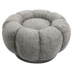 ΣΚΑΜΠΟ ΣΤΡΟΓΓΥΛΟ KRIPP HM9602.01 ΓΚΡΙ ΜΠΟΥΚΛΕ-ΜΑΥΡΗ ΜΕΤΑΛΛΙΚΗ ΒΑΣΗ Φ60x31Υεκ. - ΠΟΥΦ - ΣΚΑΜΠΟ - ΜΠΑΟΥΛΟ στο Milonadakis.gr